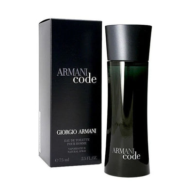 ARMANI BLACK CODE EAU DE TOILETTE VAPO 75 ML