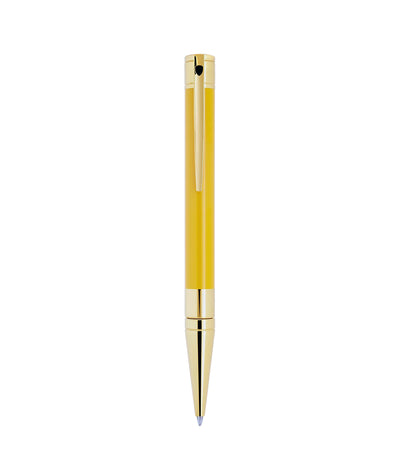 S.T DUPONT LUXURY INITIAL BP PEN YELLOW AND GOLD