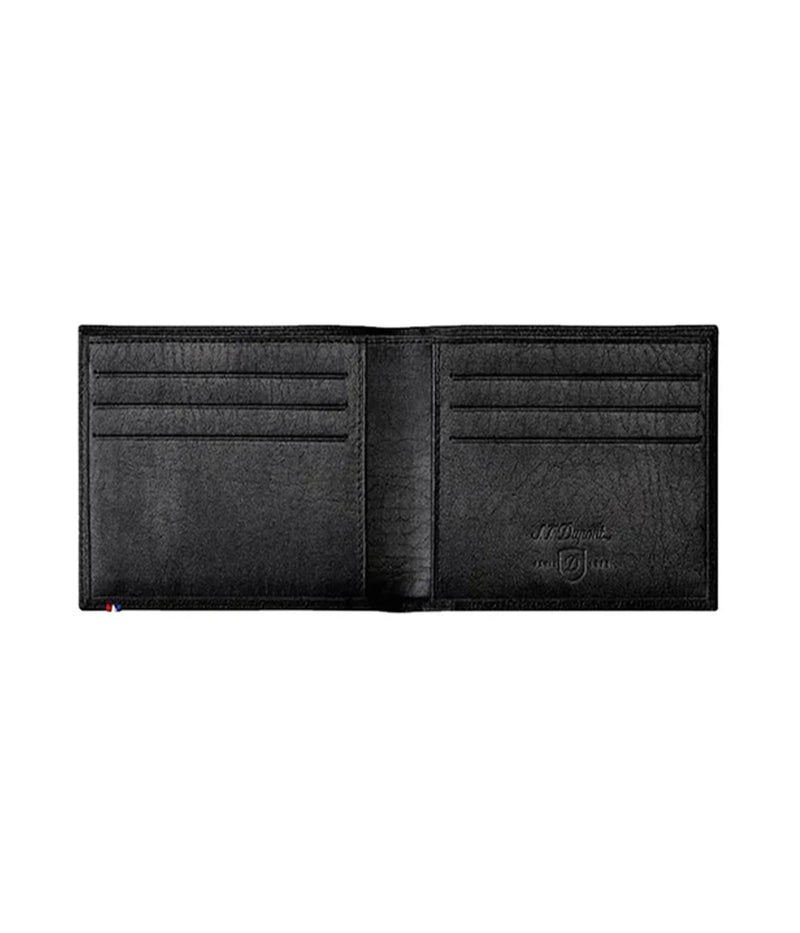 S.T. DUPONT LUXURY BLACK WALLET 6CC