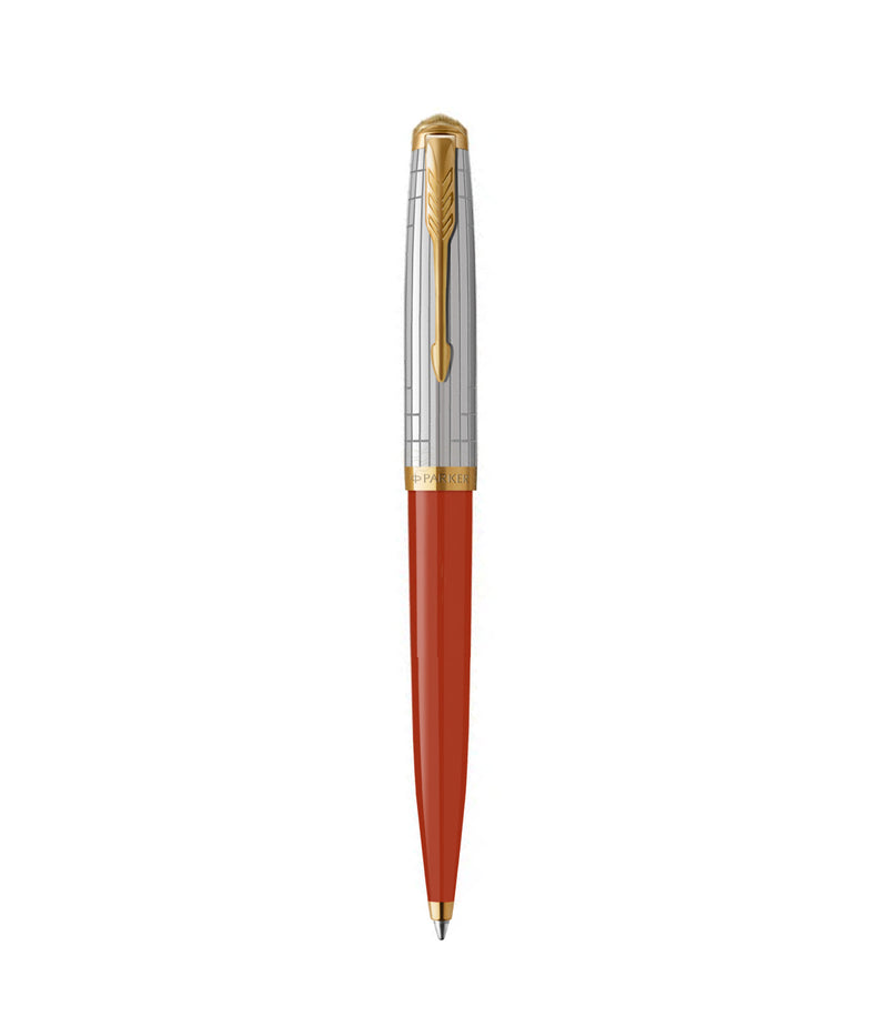 PARKER LUXURY PEN BALLPOINT 51 PREMIUM REGE RED GT