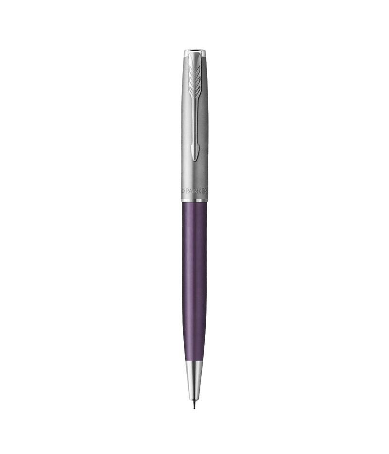 PARKER PEN BALLPOINT SAND BLASTED METAL VIOLET