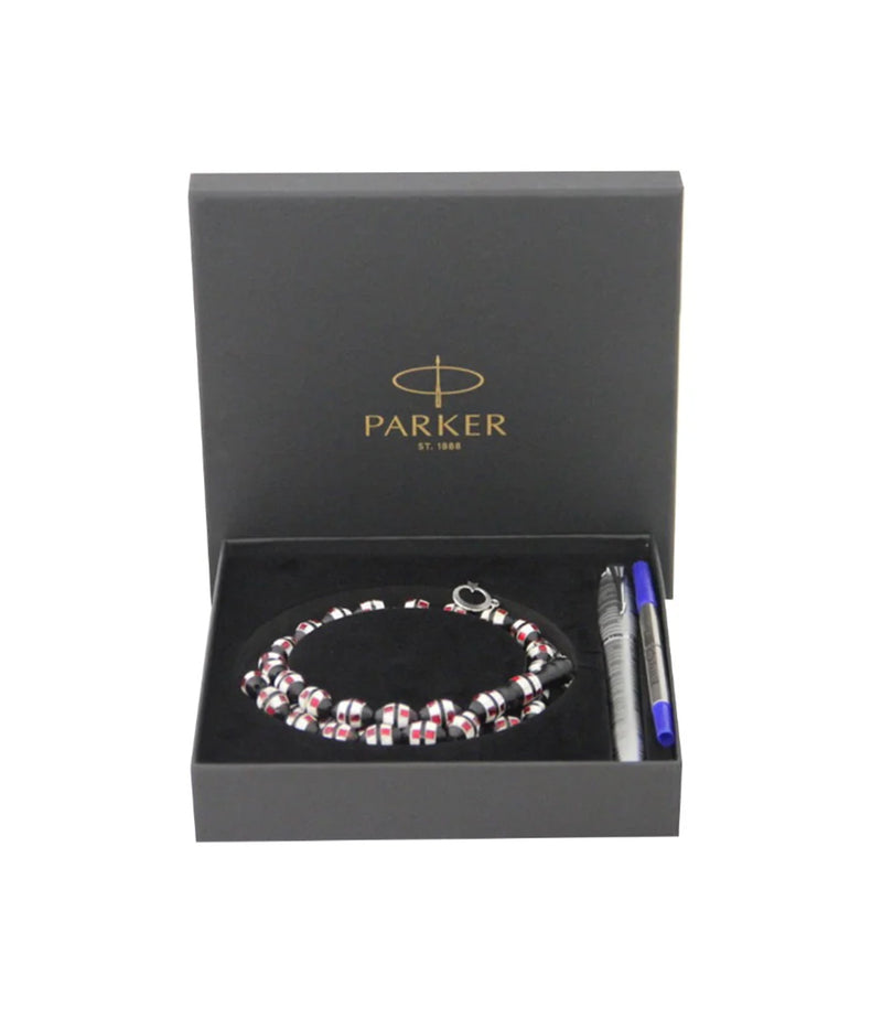 PARKER SET URBAN ROLLERBALL PEN+ROSARY