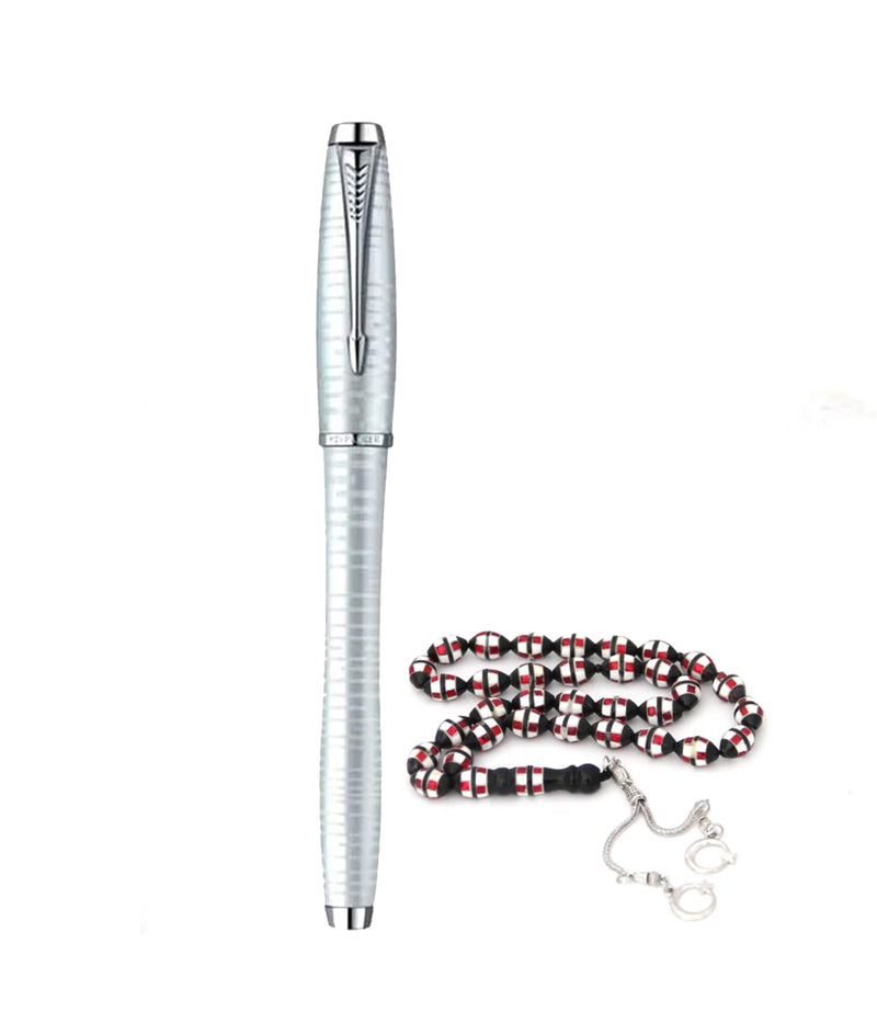 PARKER SET URBAN ROLLERBALL PEN+ROSARY