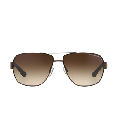 SUNGLASSES SIZE 62 BROWN