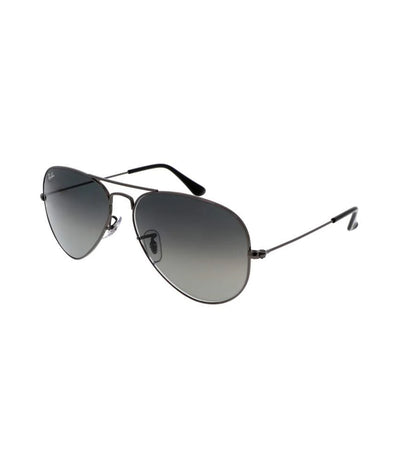 AVIATOR LARGE METAL SUNGLASSES RB 3025 004/71 GRAY