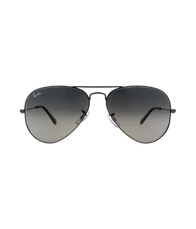 AVIATOR LARGE METAL SUNGLASSES RB 3025 004/71 GRAY