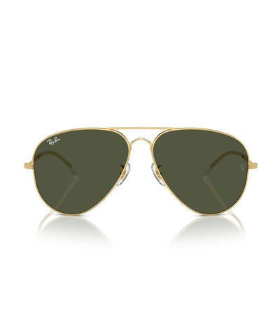 RB 3825 AVIATOR 001/58 GOLD SUNGLASSES UNISEX