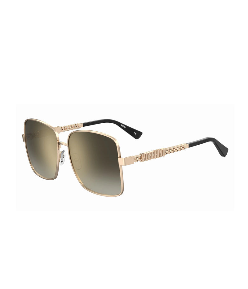 MOSCHINO SUNGLASSES COL GOLD