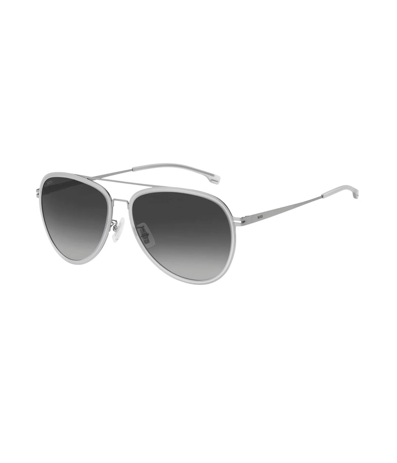 HUGO BOSS SUNGLASSES MATTE RUTHENIUM