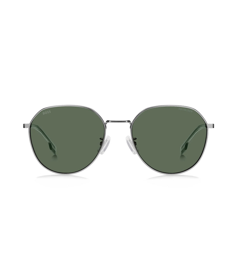 HUGO BOSS SUNGLASSES MATTE RUTHENIUM COLOR