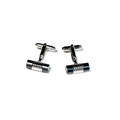 CUFFLINKS RODIUM PLATED SPAIN MADE