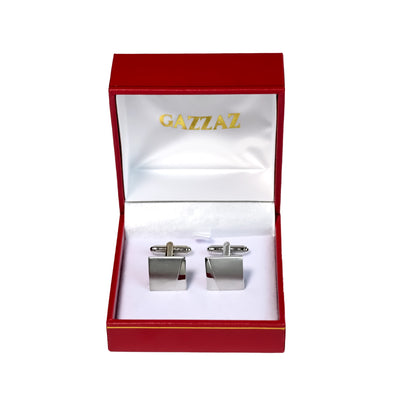 CUFFLINKS RODIUM PLATED SPAIN MADE