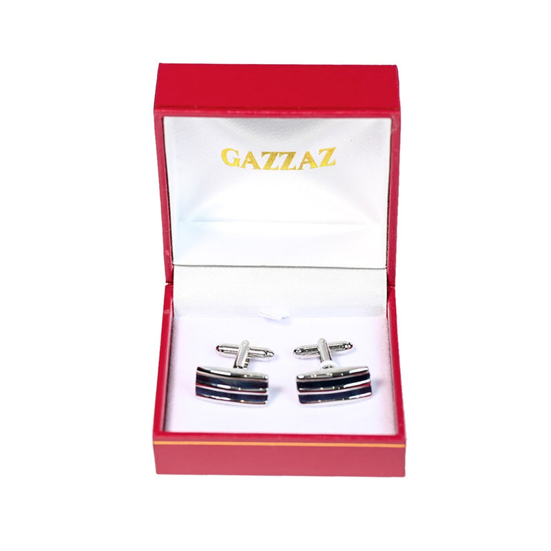 CUFFLINKS RODIUM PLATED SPAIN MADE