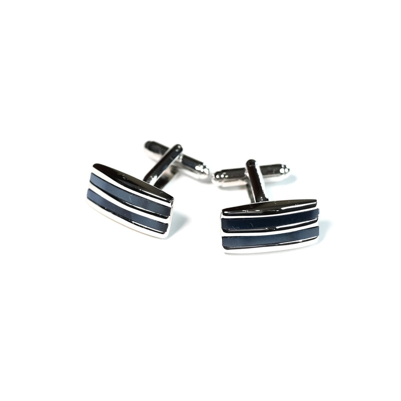 CUFFLINKS RODIUM PLATED SPAIN MADE