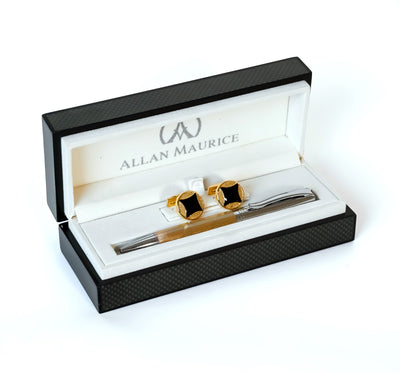 ALAIN MAURICE BP PEN SP& GP+CUFFLINKS SET