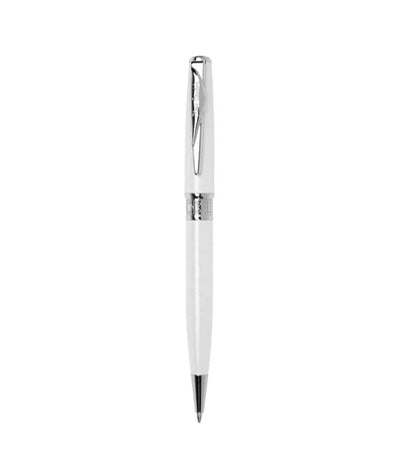 PIERRE CARDIN BALLPOINT PEN WHITE/CHROME