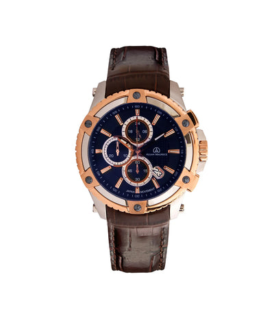 GENTS QTZ WATCH SS C.& ROSE GOLD