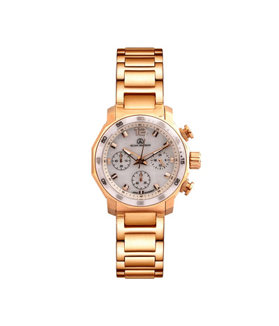 LADIES WATCH STEEL JAPAN QUARTZ MOVEMENT ALL GOLD