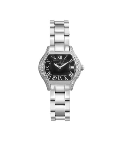 LADIES WATCH STEEL JAPAN QUARTZ MOVEMENT STONE