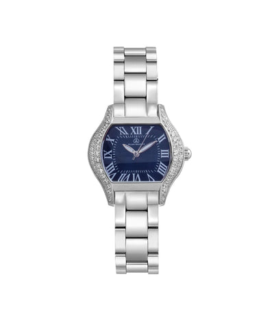 LADIES WATCH STEEL JAPAN QUARTZ MOVEMENT STONE