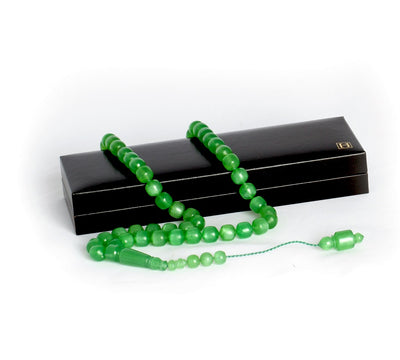 BAKELITE ROSARY MATE GREEN