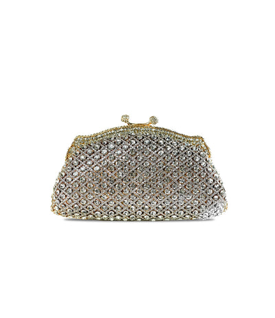 VINTAGE EVENING BAGS CRYSTAL GOLD COL