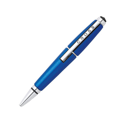 CROSS BALL PEN EDGE MULTI FUNCT PEN BLUE & SATIN CHR CLIP