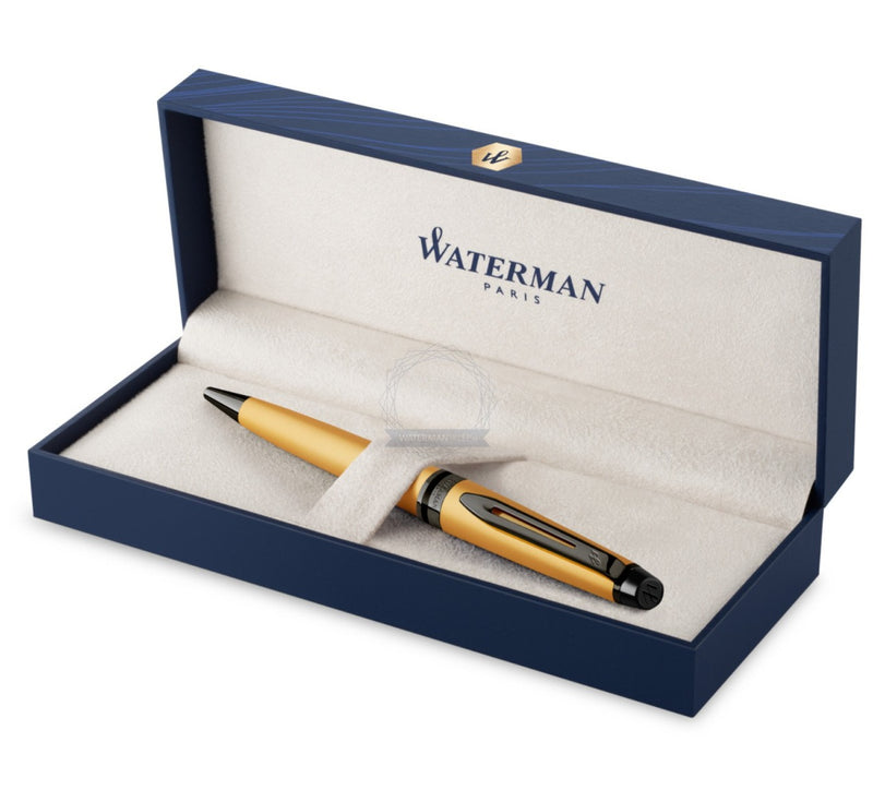 WATERMAN BALLPOINT PEN EXPERT METALIC GOLD