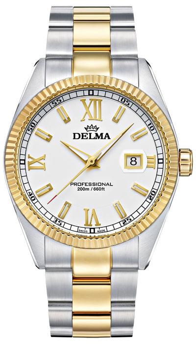 DELMA SWISS MADE MAN WATCH SEA STAR PROFESSIONAL