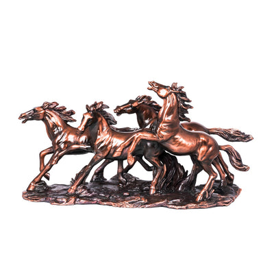 POLYRESIN HORSES 17.5 W