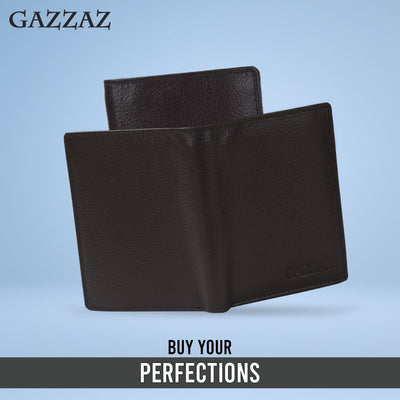 GZZZAZ COWHIDE LETHR CARDCASE DK.BRN-1