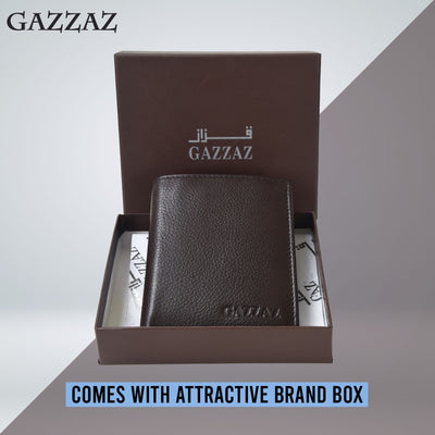 GZZZAZ COWHIDE LETHR CARDCASE DK.BRN-1