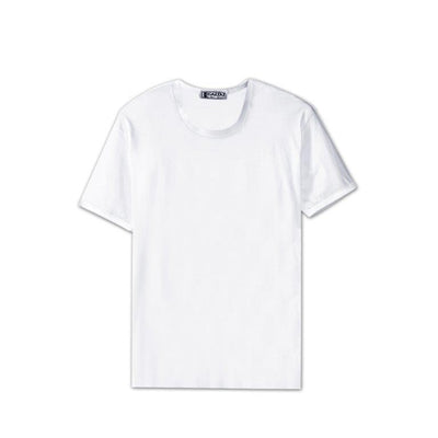 GAZZAZ T.SHIRT WHITE100% COTTON SIZE 2 (S)