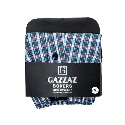 GAZZAZ MEN BOXER SIZE 2XL 100% COTTON