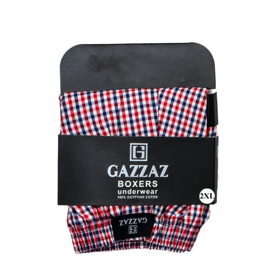 GAZZAZ MEN BOXER SIZE 2XL 100% COTTON