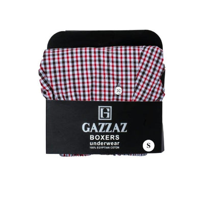 GAZZAZ MEN BOXER SIZE S 100% COTTON