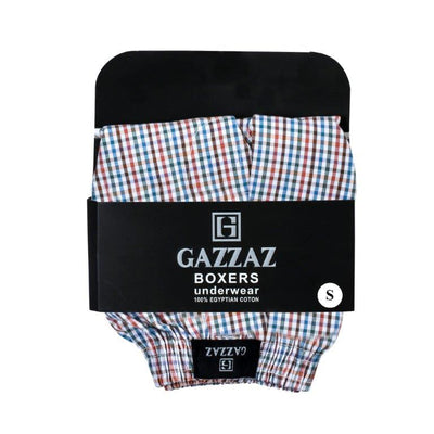 GAZZAZ MEN BOXER SIZE S 100% COTTON